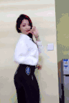 美女 气质 性感 小皮裤
