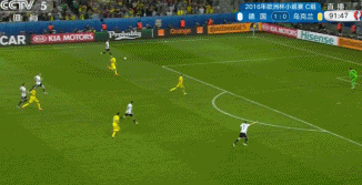 德国vs乌克兰 2016欧洲杯 进球 庆祝