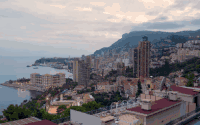 城市 摩纳哥 海港 纪录片 风景 黄昏
