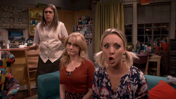 生活大爆炸 佩妮 伯纳黛 艾米 拒绝 The Big Bang Theory