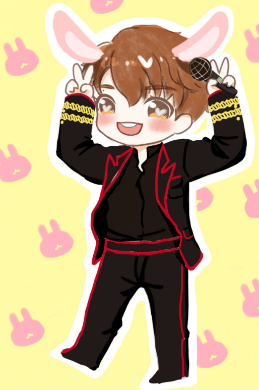 尤长靖 偶像练习生 帅哥 插画 壁纸