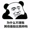 暴漫 熊猫头 为什么不理我啊 其他备胎比我帅吗 搞怪 逗