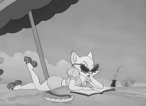 猫和老鼠 偶遇 美女 沙滩 tom and jerry
