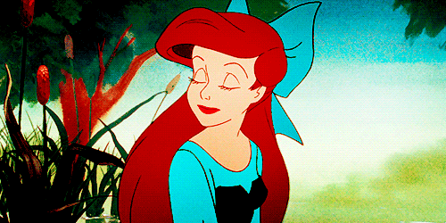 小美人鱼 迪斯尼动画 爱丽儿 可爱