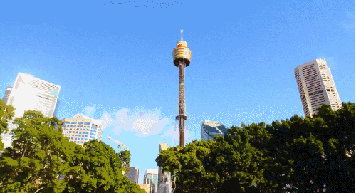 喷泉 建筑 树 澳大利亚 纪录片 阳光 风景