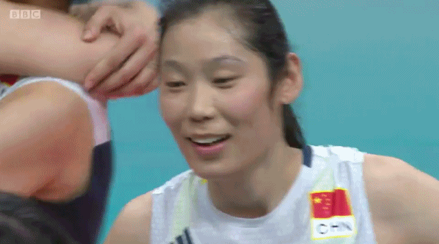 奥运会 里约奥运会 女排 中国 巴西 赛场瞬间 朱婷 拥抱 激动 庆祝