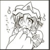 挑逗   吃手   漫画   二次元妹子