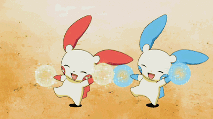 兔子 跳舞 啦啦队 可爱