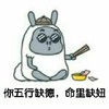 你五行缺德命里缺妞 金馆长 算卦 墨镜