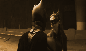 蝙蝠侠 亲吻 甜蜜 爱情