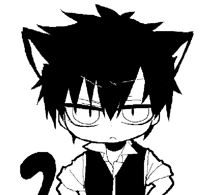 猫咪 萌萌哒 眨眼 尾巴