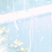 雨 下雨 卡通 二次元
