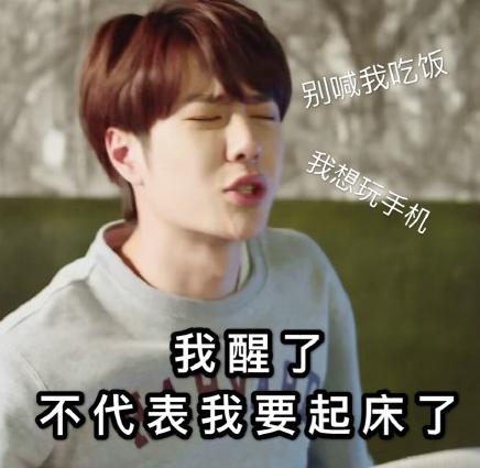 王一博 搞笑 文字表情包 男神 可爱