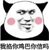 熊猫头 恶搞 雷人 斗图 我掐你 你信吗