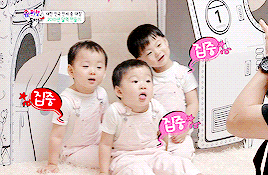 三个小可爱 宋家三胞胎 宋民国 韩国综艺