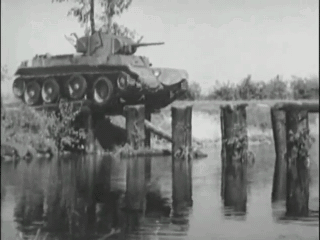 坦克 河 战争 过桥