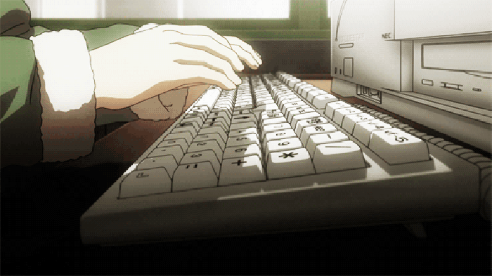 键盘 手指 电脑 点击