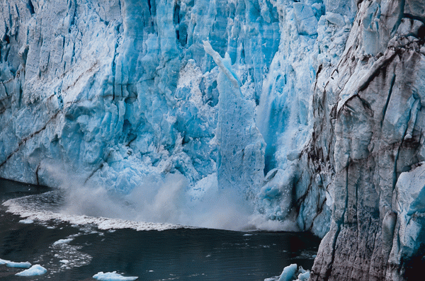 冰川 冰崩 山峰 冰盖 glacier nature