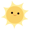 太阳 黄色 微笑 摇晃