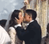 林心如 霍建华 亲吻 婚礼