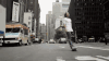 滑板 skateboarding 马路 悠闲 看风景 卡车 街头 潮男