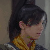 吴磊 古装 侧脸 假发