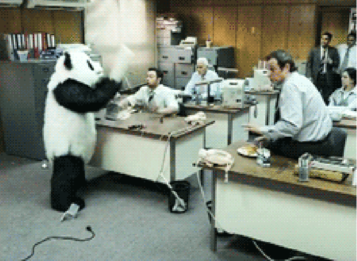 熊猫 抓狂 摔碎 恐怖