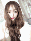 女神 瓜子脸 美女 长发飘飘