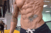 肌肉男 腹肌 帅气 可爱 卖萌 暖