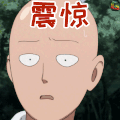 一拳超人 琦玉 震惊 soogif soogif出品