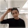 陈伟霆 甩头 搞笑 捋头发