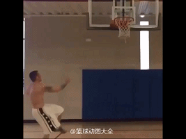 扣籃 籃球 表演 踢球