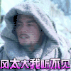大风  大衣  裹  听不见