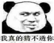 暴漫 文字表情包 我真的猜不透你 搞笑 沙雕 逗