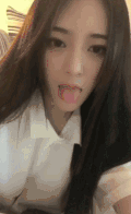 卖萌 吐舌头 美女 自拍