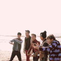 BIGBANG 过来 海边 拍照 韩国组合 歌手 偶像