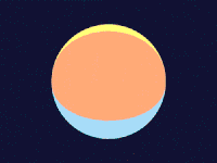 星球 圆圈 动态 动画