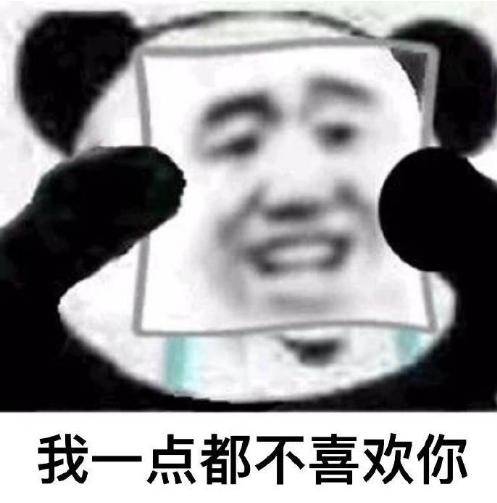 熊猫头 沙雕 双重人格 我没事啊 蠢萌