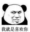 暴漫 文字表情包 我就是喜欢你 搞笑 逗 沙雕