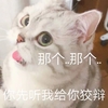 萌宠 猫星人 那个 你先听我给你狡辩 计较 呆萌 可爱