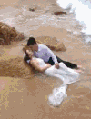拍照 大海 浪花