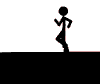 摔 倒霉 跳跃 简笔画 stick figure