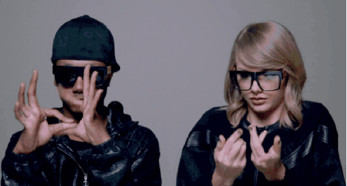 MV Taylor&Swift shake&it&off 可爱 手势 搞笑 蠢
