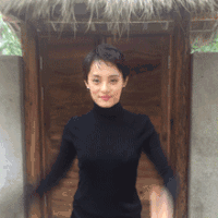 孙俪 可爱 好身材 摸脸