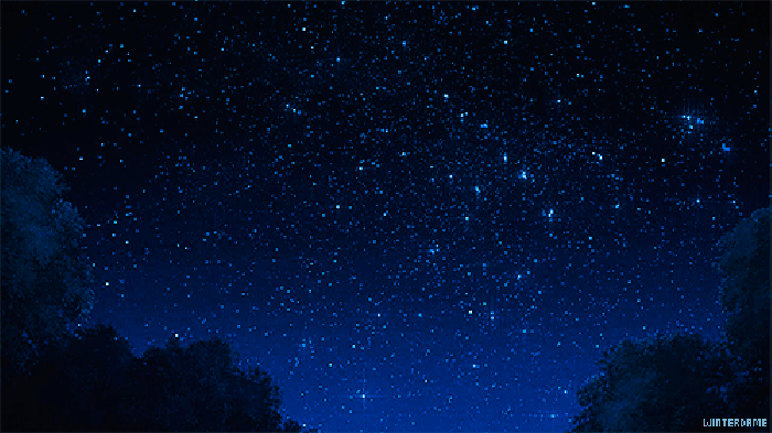 星体 可爱 夜晚 安静