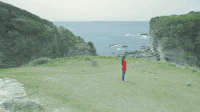 旋转 美少女 野外 美景 春天