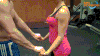 健身操动态图片 健身 动态 GIF 徒手 情侣 图片