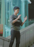 帅哥 型男 欧巴 阳光 迷人 排练 手势