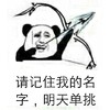 熊猫人 弓箭 武器 请记住我的名字明天单挑