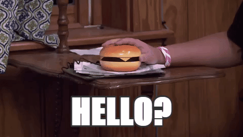 汉堡电话 打招呼 hello